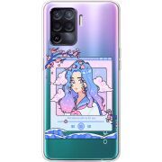 Прозрачный чехол BoxFace OPPO Reno5 Lite The Sakuras Will Cry For You