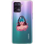 Прозрачный чехол BoxFace OPPO Reno5 Lite Selena Gomez