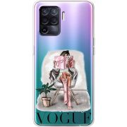 Прозрачный чехол BoxFace OPPO Reno5 Lite VOGUE