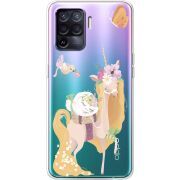 Прозрачный чехол BoxFace OPPO Reno5 Lite Uni Blonde