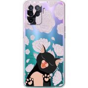Прозрачный чехол BoxFace OPPO Reno5 Lite Meow