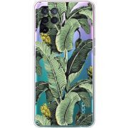 Прозрачный чехол BoxFace OPPO Reno5 Lite Banana Leaves