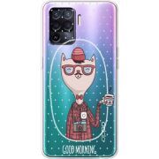 Прозрачный чехол BoxFace OPPO Reno5 Lite Good Morning