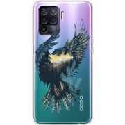 Прозрачный чехол BoxFace OPPO Reno5 Lite Eagle
