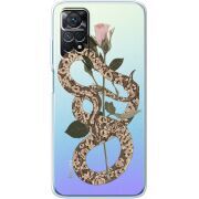 Прозрачный чехол BoxFace Xiaomi Redmi Note 11 Pro / Note 11 Pro 5G Glamor Snake