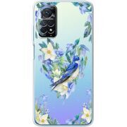 Прозрачный чехол BoxFace Xiaomi Redmi Note 11 Pro / Note 11 Pro 5G Spring Bird