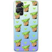 Прозрачный чехол BoxFace Xiaomi Redmi Note 11 Pro / Note 11 Pro 5G Pattern Baby Yoda