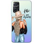 Прозрачный чехол BoxFace Xiaomi Redmi Note 11 Pro / Note 11 Pro 5G Follow Your Dreams