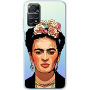 Прозрачный чехол BoxFace Xiaomi Redmi Note 11 Pro / Note 11 Pro 5G Фрида Кало