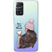 Прозрачный чехол BoxFace Xiaomi Redmi Note 11 Pro / Note 11 Pro 5G love is in the air