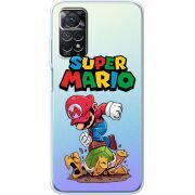 Прозрачный чехол BoxFace Xiaomi Redmi Note 11 Pro / Note 11 Pro 5G Super Mario