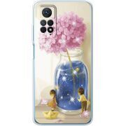 Чехол со стразами BoxFace Xiaomi Redmi Note 11 Pro / Note 11 Pro 5G Little Boy and Girl