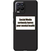 Черный чехол BoxFace Realme 8 