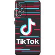 Черный чехол BoxFace Samsung A525 Galaxy A52 Tik Tok