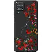 Черный чехол BoxFace Samsung A125 Galaxy A12 3D Ukrainian Muse