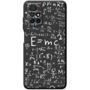 Черный чехол BoxFace Xiaomi Redmi 10 E=mc2