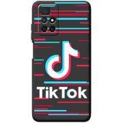 Черный чехол BoxFace Xiaomi Redmi 10 Tik Tok