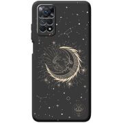 Черный чехол BoxFace Xiaomi Redmi Note 11 Pro / Note 11 Pro 5G Moon
