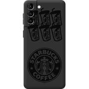 Черный чехол BoxFace Samsung Galaxy S21 FE (G990) Black Coffee