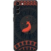Черный чехол BoxFace Samsung Galaxy S21 FE (G990) Ornament