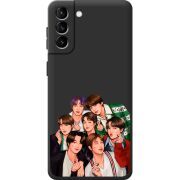 Черный чехол BoxFace Samsung Galaxy S21 FE (G990) BTS