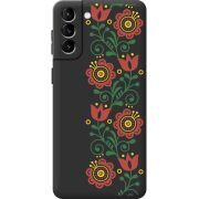 Черный чехол BoxFace Samsung Galaxy S21 FE (G990) Ethno