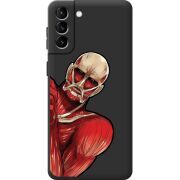 Черный чехол BoxFace Samsung Galaxy S21 FE (G990) Титан