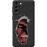 Черный чехол BoxFace Samsung Galaxy S21 FE (G990) Нападение на Титана