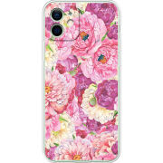 Чехол BoxFace Apple iPhone 12 Pink Peonies