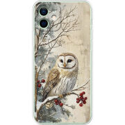 Чехол BoxFace Apple iPhone 12 Christmas Owl