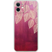 Чехол BoxFace Apple iPhone 12 Gold Leaves