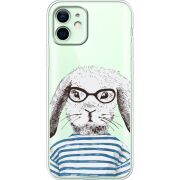 Прозрачный чехол BoxFace Apple iPhone 12 MR. Rabbit