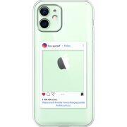Прозрачный чехол BoxFace Apple iPhone 12 Insta
