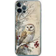 Чехол BoxFace Apple iPhone 12 Pro Christmas Owl