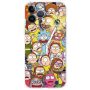 Чехол BoxFace Apple iPhone 13 Pro Max Rick and Morty