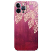 Чехол BoxFace Apple iPhone 13 Pro Max Gold Leaves