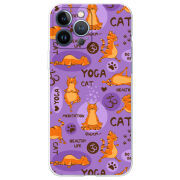 Чехол BoxFace Apple iPhone 13 Pro Yoga Cat