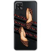 Прозрачный чехол BoxFace Samsung Galaxy A22 5G (A226) Love Beauty