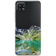Прозрачный чехол BoxFace Samsung Galaxy A22 5G (A226) Green Mountain