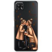 Прозрачный чехол BoxFace Samsung Galaxy A22 5G (A226) Mommy Is My BFF