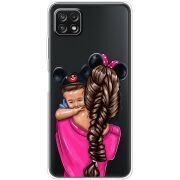 Прозрачный чехол BoxFace Samsung Galaxy A22 5G (A226) Mouse Mommy