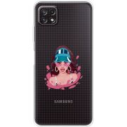 Прозрачный чехол BoxFace Samsung Galaxy A22 5G (A226) Selena Gomez