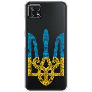 Прозрачный чехол BoxFace Samsung Galaxy A22 5G (A226) Gold Trident