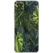 Прозрачный чехол BoxFace Samsung Galaxy A22 5G (A226) Palm Tree