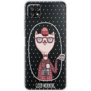 Прозрачный чехол BoxFace Samsung Galaxy A22 5G (A226) Good Morning