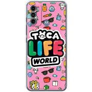 Чехол BoxFace Motorola G60 Toca Boca Life World