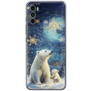 Чехол BoxFace Motorola G60 Північні ведмеді