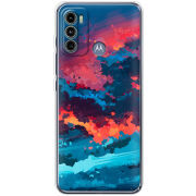 Чехол BoxFace Motorola G60 Thunderclouds