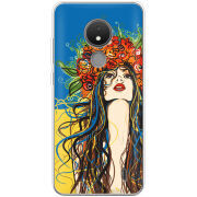 Чехол BoxFace Nokia C21 Ukraine Girl