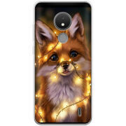 Чехол BoxFace Nokia C21 Різдвяна лисичка